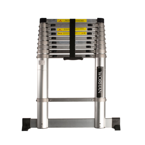 Echelle Télescopique  Avec Des Anneaux En Aluminium 2.6m  (1AK2.6)