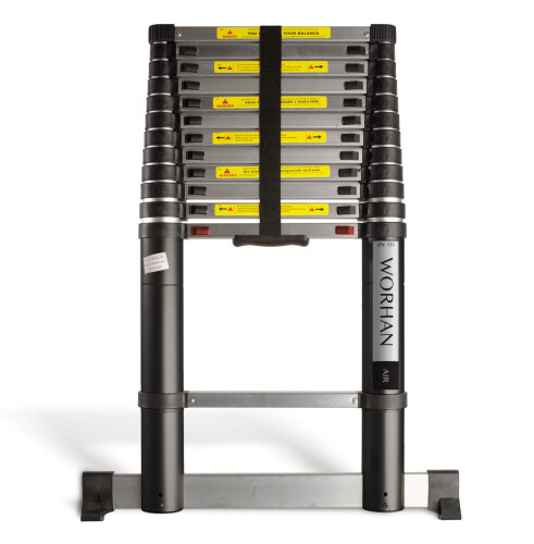 Escalera telescópica simple - Air Soft Close  3.8m (1K3.8Air)