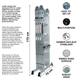 Multipurpose Ladder 6.7m (KS6.7)