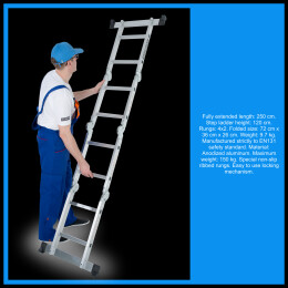 Multipurpose Ladder 2.5m (KS2.5)