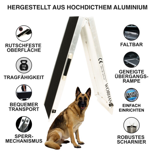 Pet Ramp 183 x 38cm    DR38