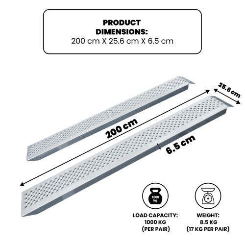 Rampa de carga 196cm LR7