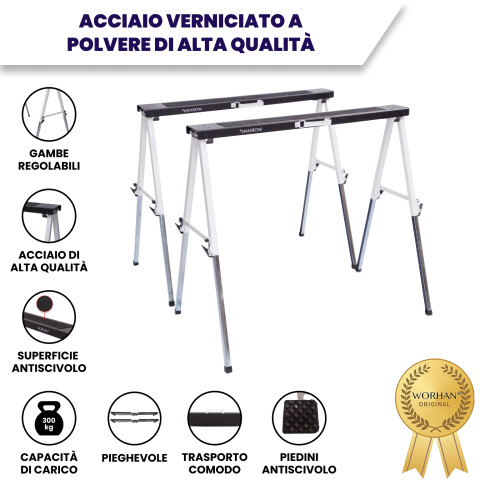 Tréteaux  Robuste  S150C (set de 2)