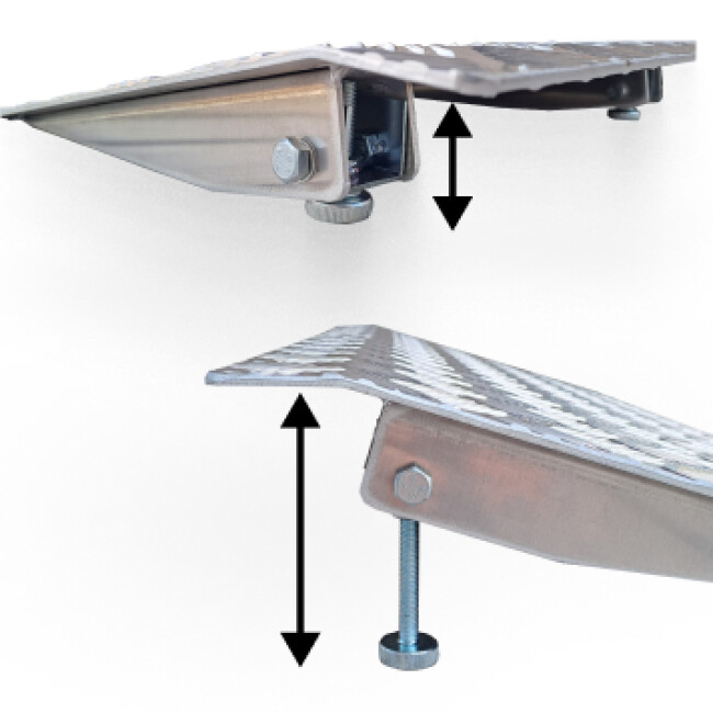 Monolithic Adjustable Height