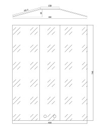 Rampe de seuil  74x60cm   (TR60)