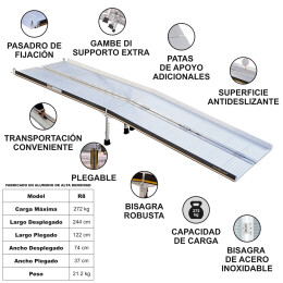 Rampa Plegable 2.44m (R8)