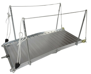 Rampe d'accès pour fauteuil roulant 180cm x 76cm avec double main courante (WG6)