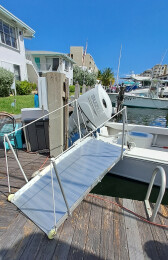 180cm x 76cm  Wheelchair Access Ramp with Dual Handrails (WG6)