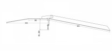 Schwellenrampe TR157