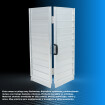 0.95m Rampa Plegable Xtra Ancha  (R3W)
