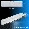 1.83m Rampa Plegable Xtra Ancha  (1R6W)