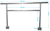 Main courante pour rampes HR7, HR145, HR225, HR245 (SD90)