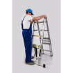 Scala Telescopica Pieghevole Con Anelli in Alluminio 5m (AK5)