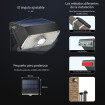 WORHAN ®  Lampara Luz Solar  1000 lumenes 10W - LH10BS