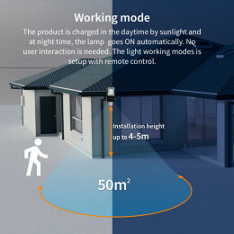 WORHAN ®  Solar Light Lamp  - LS120H